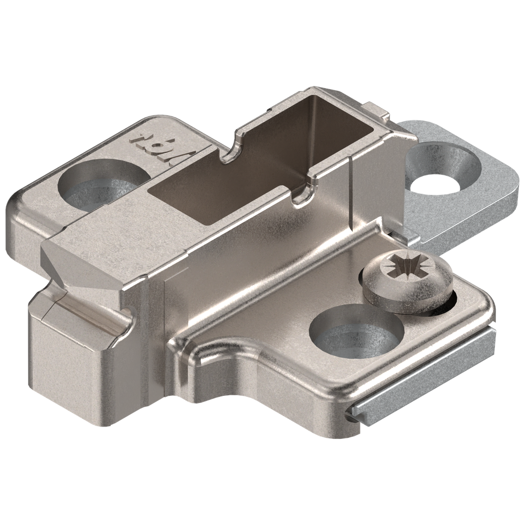 قاعدة مفصلة مجنحة زنك عيار اتوماتيك 6 ملم