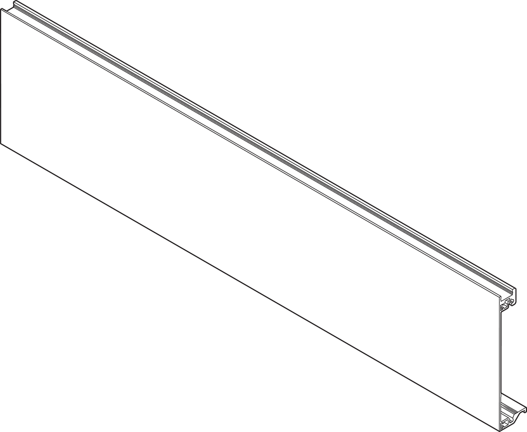 واجهة درج داخلي مع فرزة رمادي