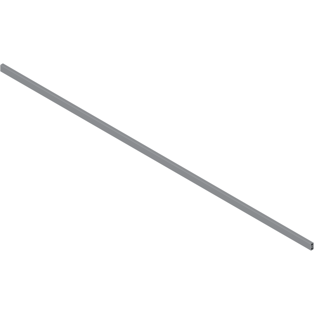 بوري درج داخلي رمادي طول 104.6 سم لعلبة 120 سم