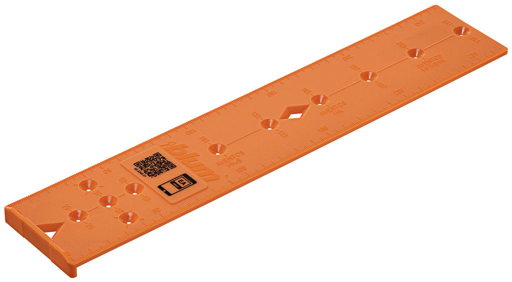 مسطرة تعليم شامل برتقالي