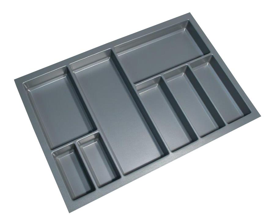 علبة معالق لعبلة 90 سم عمق 47.3 رمادي