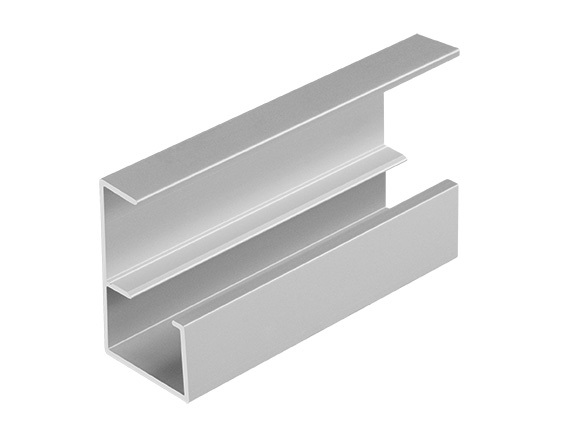 كشف المنيوم فضي علوي لنظام سكك سحاب كومباكت 3م Compact