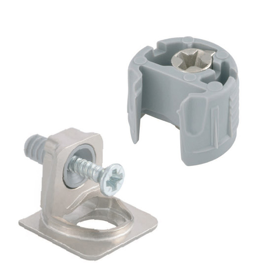 حمالة رف + زاوية تحميل مخفية زرفيل لسماكة 16 ملم PK2 (م)