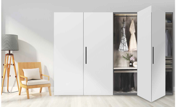 طقم سكة فولد(طوي) لاربع درف مع هيدروليك طول 3 متر حمولة 20 كغ للدرفة (م)