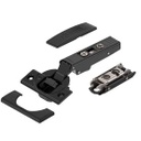 مفصلة مستقيمة (طبش) 110 هيدروليك مدمجة لون أسود(م)