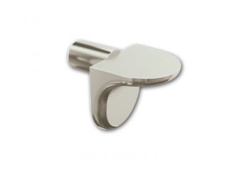 [IF0001] حمالة رف زمك لون فضي باليت ثقب 5 ملم Secury Paletta