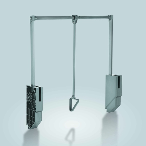 [SZ.CL.001] علاقة ملابس مع حركة قلاب للاسفل قياس 57-76 سم